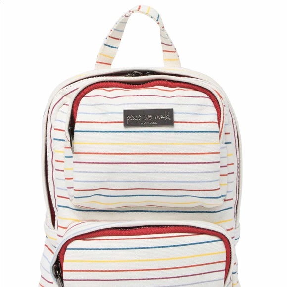 PEACE LOVE WORLD CONVERTIBLE SLINGBACK BACKPACK - Picture 3 of 8